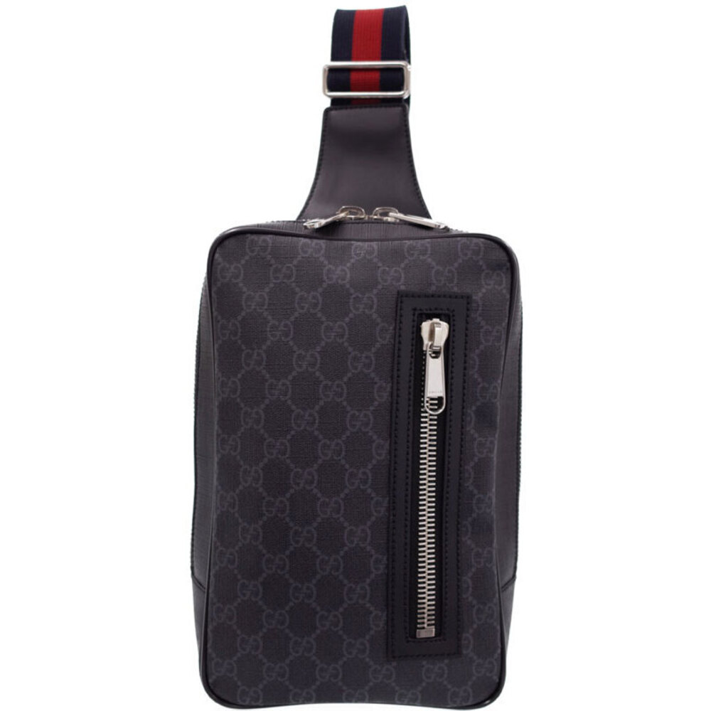 Gucci Soft GG Black Bum Body Bag Belt Supreme Crossbody - Picture 2 of 5